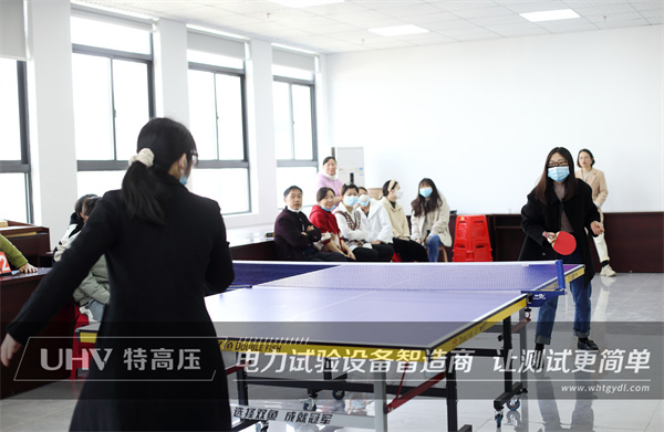 “乒”出干勁，博出精彩！ 特高壓電力舉辦首屆企業職工乒乓球賽(圖6)